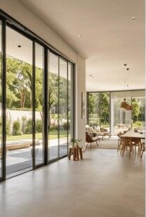slide door